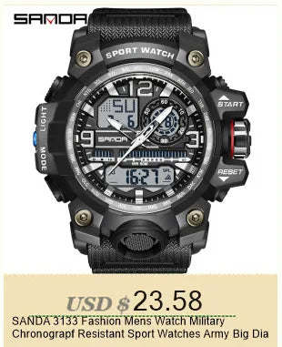 Simple Luxury Student Quartz Watch Clock Gift Outdoor