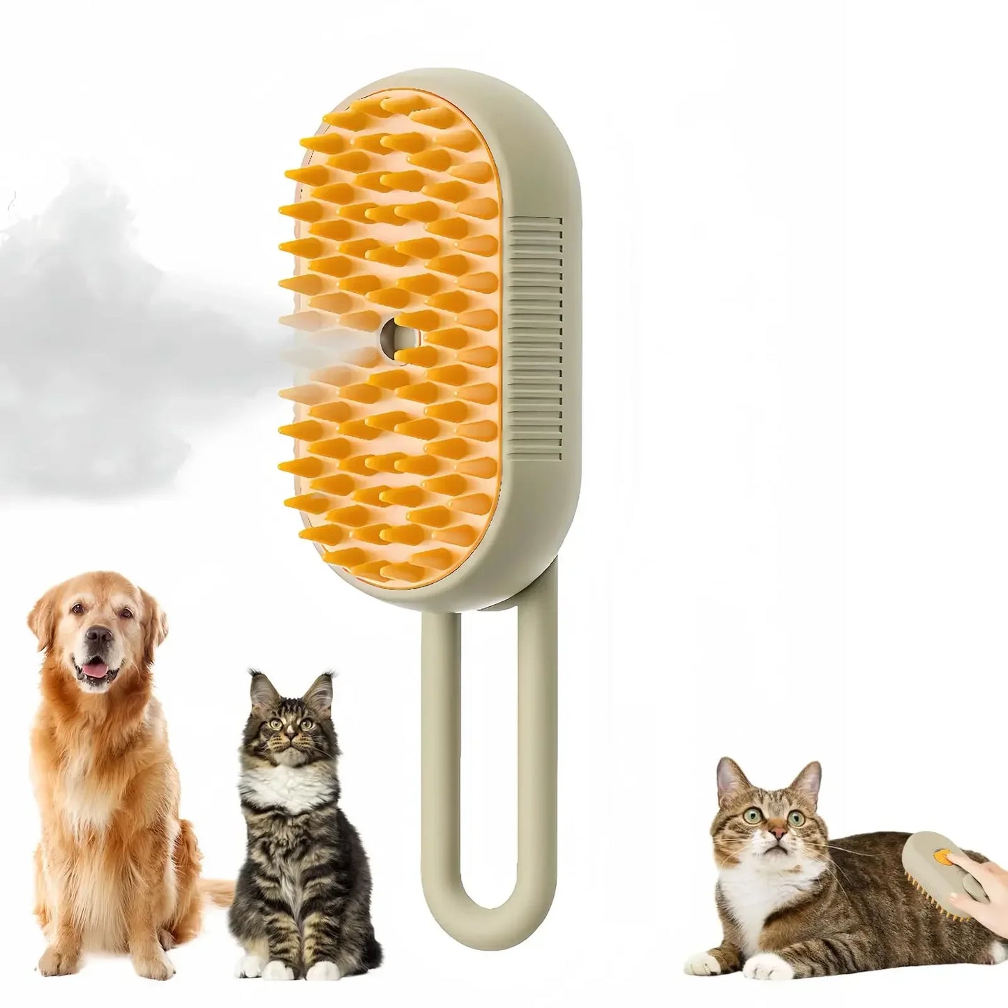 Pet Spray Grooming Comb Steamy Floating Hair Removal