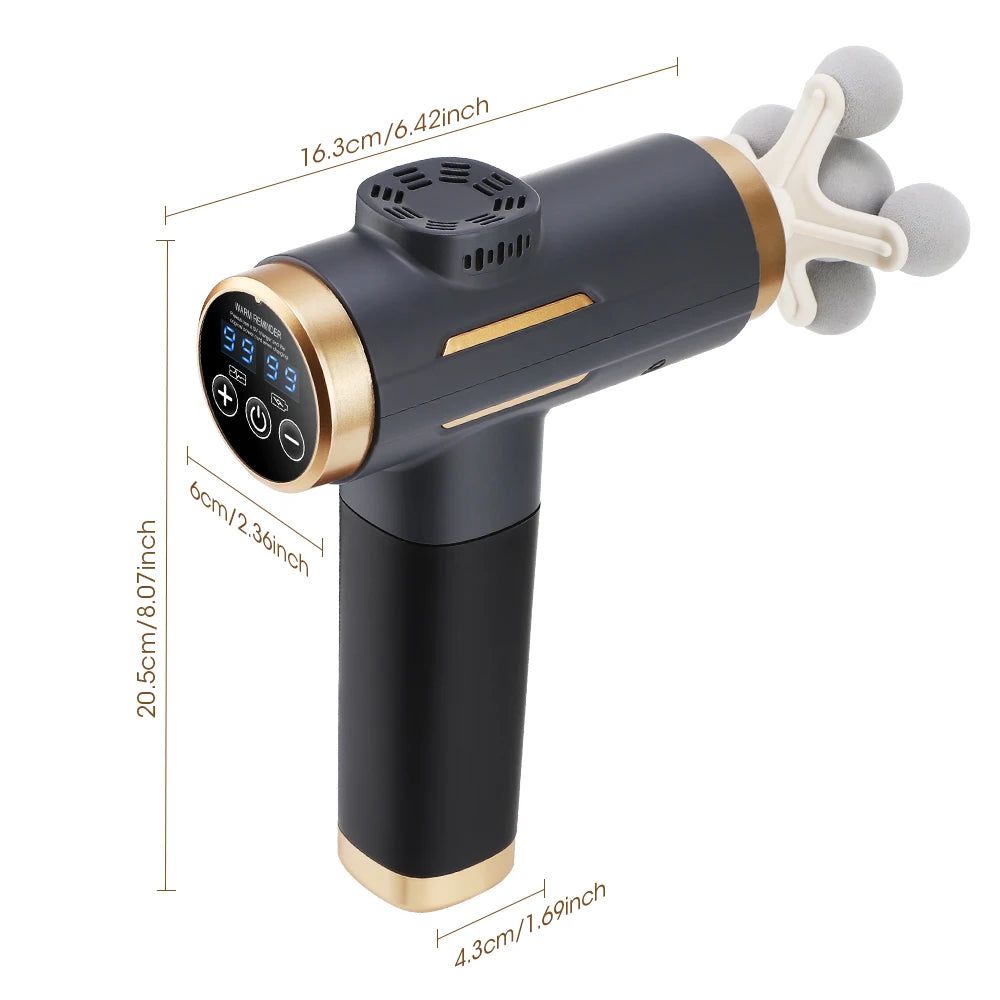 Electric Fascia Gun Head Deep Tissue Massager
