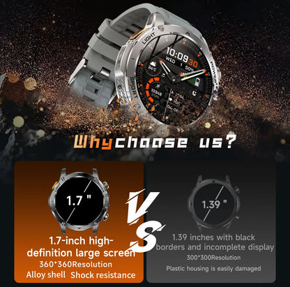 New Military T-Rex 3 Ultra 1000mAh Battery Smart Watch