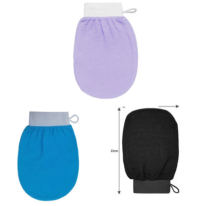 Exfoliating Gloves Dead Skin Scrubber Shower Gloves Bath Towel