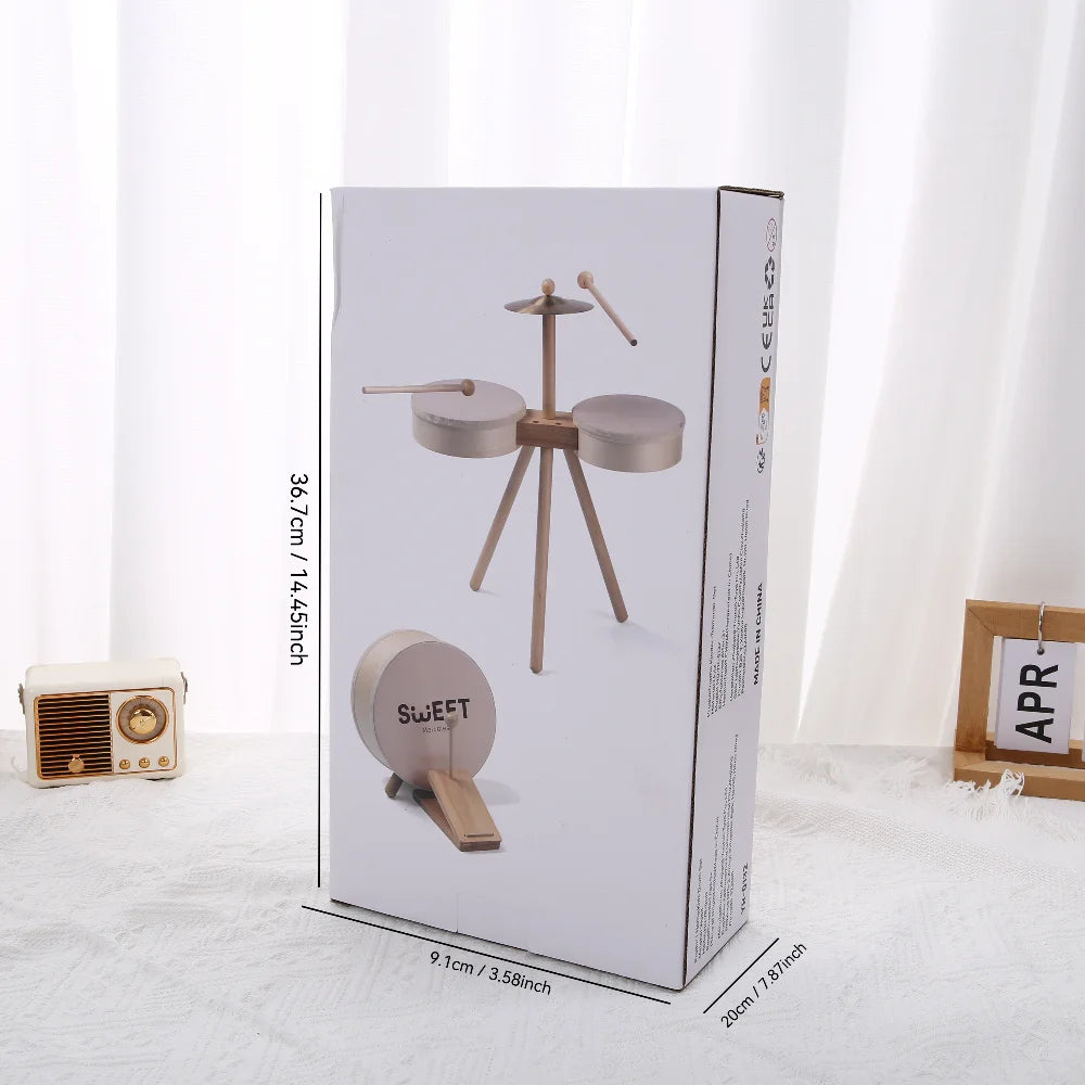 Kids Drum Set Musical Toys for Boy Girl Music Toys