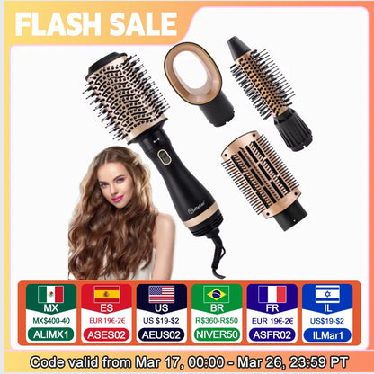 Ionic Hair Curler Straightener Professional Curling Wand