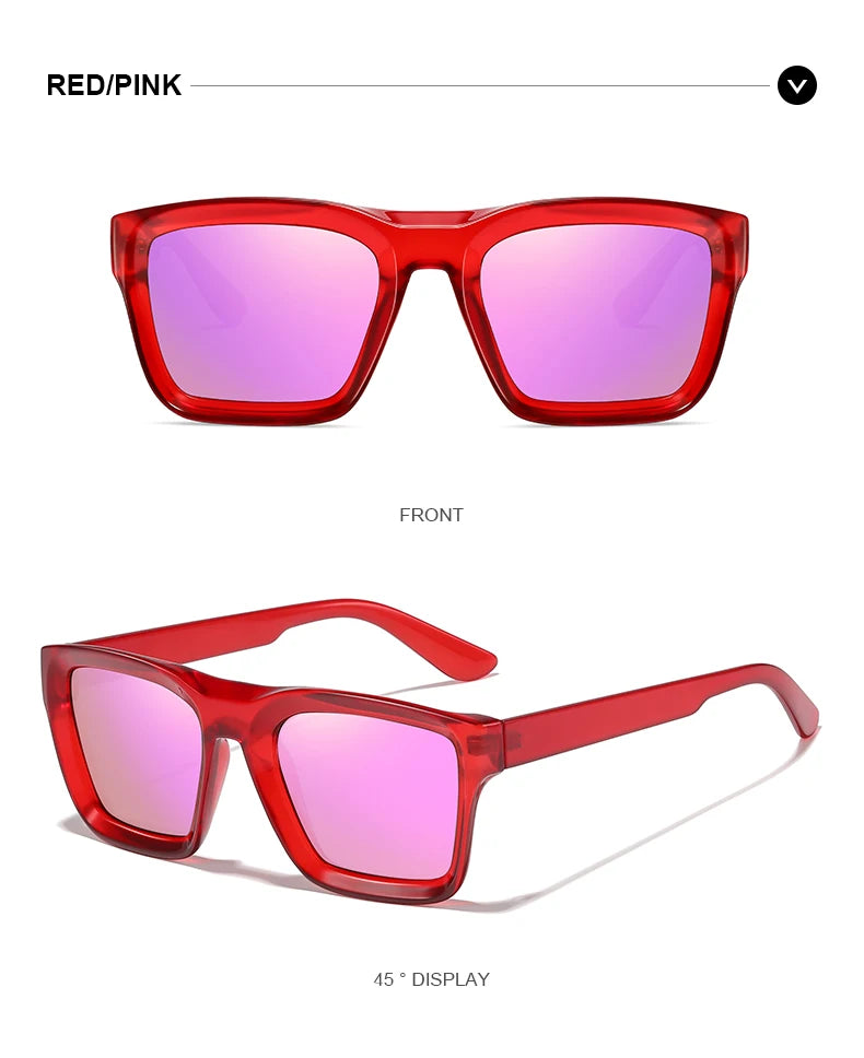 DML New Fashion Women Luxury Brand Square Sunglasses