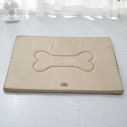 Winter Washable Dog Bed Reversible Dog Crate Pad
