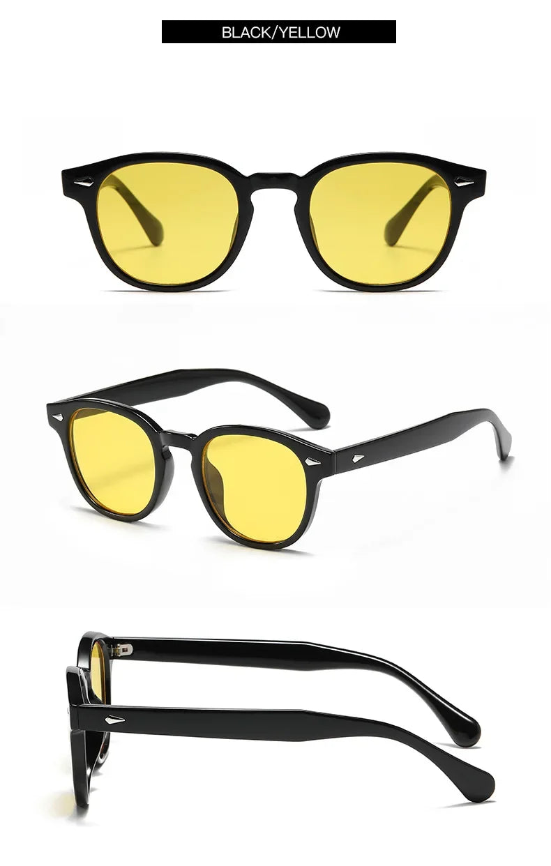 JNPCXI Quality New Retro Round Sunglasses Women