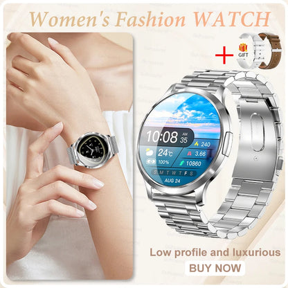 New Smart Watch For Women Gift 1.32 Inch Full Touch Screen