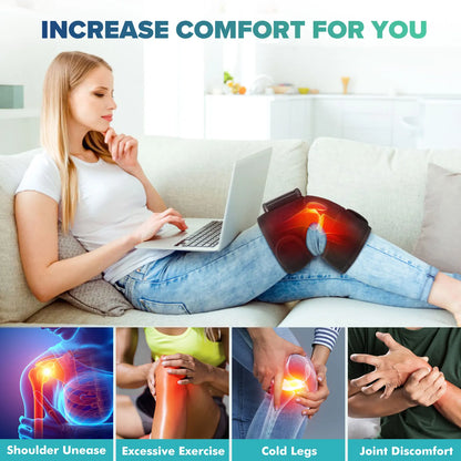 Rechargeable Knee Massager 3 Gear Vibration Massage