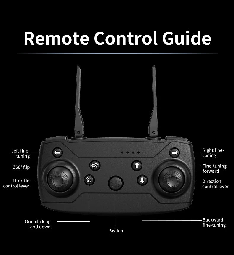 Upgrade E4 Drone 8K HD Dual Camera Professional Aerial