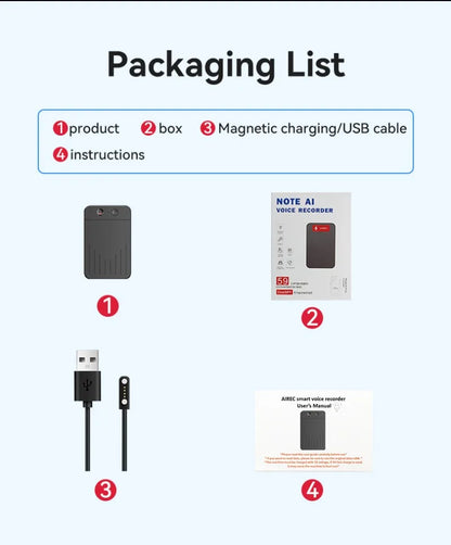 Smart Voice Recorder Intelligent Note Voice Recorder