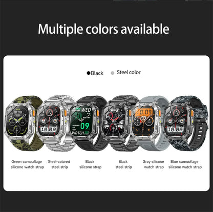 1400mAh Super Battery Durable Adult Smart Watch 2.01 inch