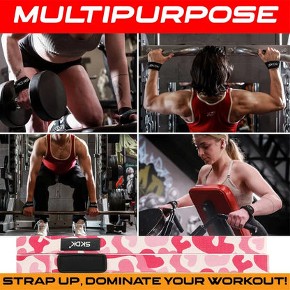Weight Lifting Wrist Straps Strength Training Adjustable