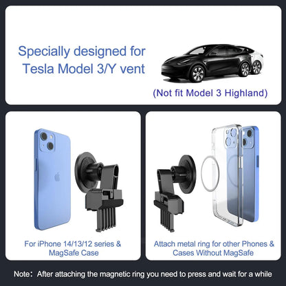 Magnetic Wireless Car Charger Mount Adsorbable Holder