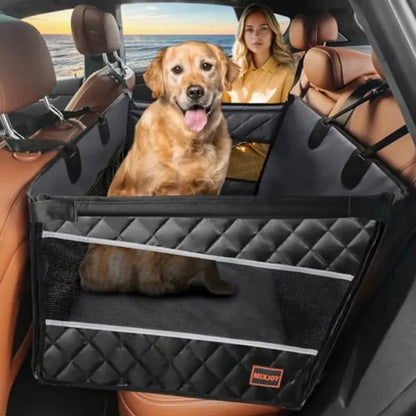 Waterproof Dog Car Seat Hammock Back Seat Extender