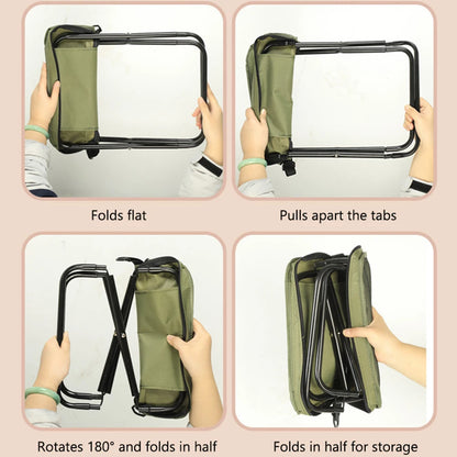 Folding stool for outdoor leisure camping,