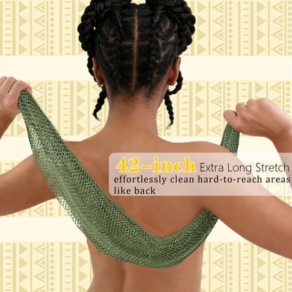 Authentic African Net Sponge Exfoliating Bath Shower