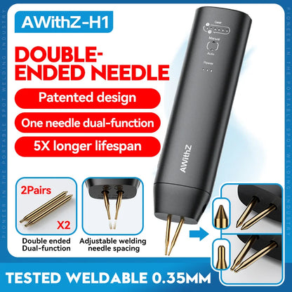 AWithZ 90 Gears Adjustable Spot Welder Portable Handheld