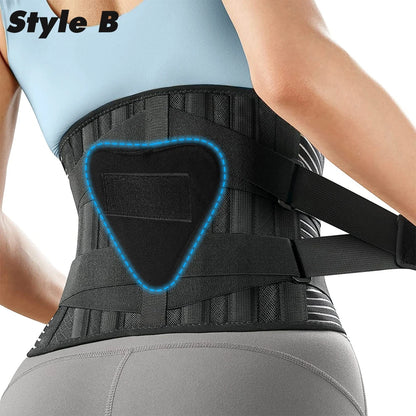 Back Brace for Lower Back Pain Lumbar Pad - Back Support Belt