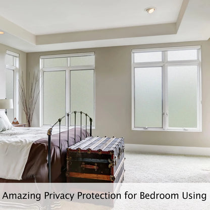 Frosted Window Privacy Film Heat Control UV Blocking