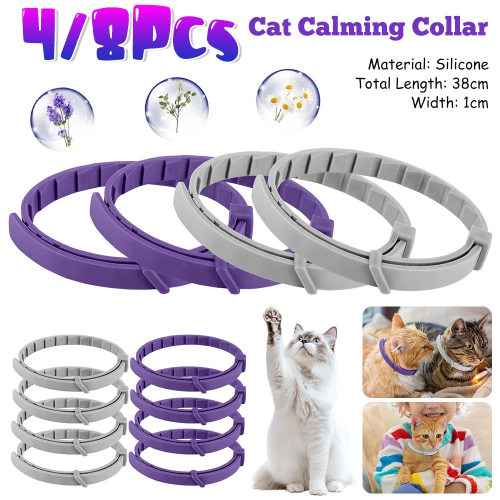 Pet Calming Collar Adjustable Anxiety Pheromone
