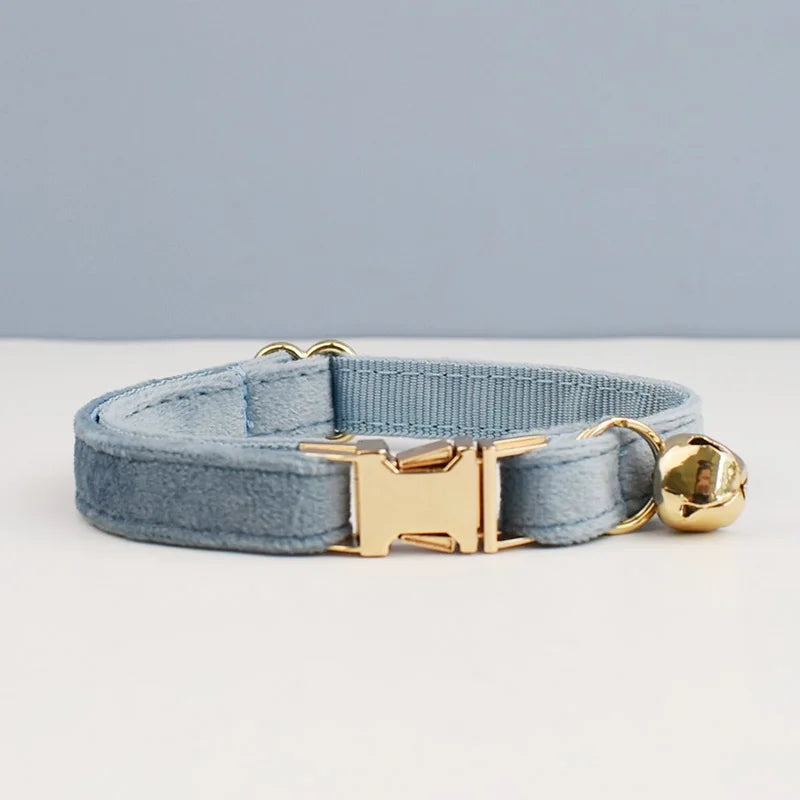 Stylish Adjustable Cat Collar with Bowknot