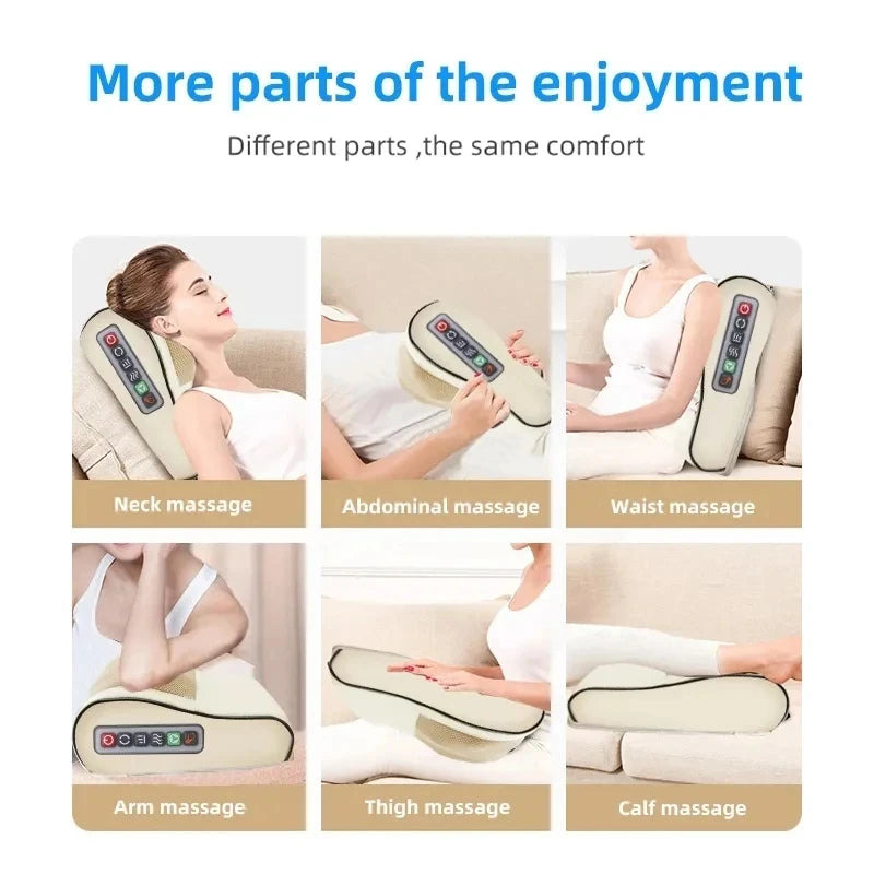 Back Neck Massager Infrared Heating Electric Massage