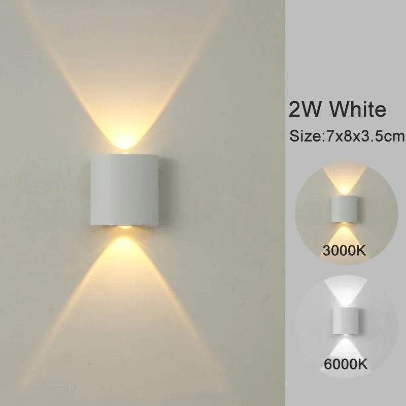 LED Wall Sconces Modern Indoor Outdoor Lamp Decor
