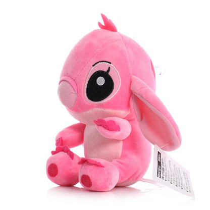 20cm Angel Stitch Disney Plush Keychains Low Taxes