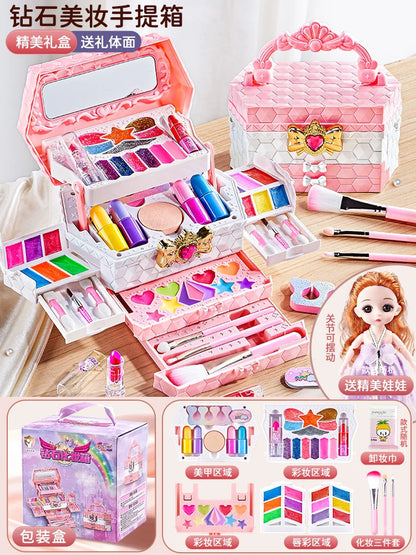 Kids Washable Makeup Girl Toys - Kids Makeup Kit