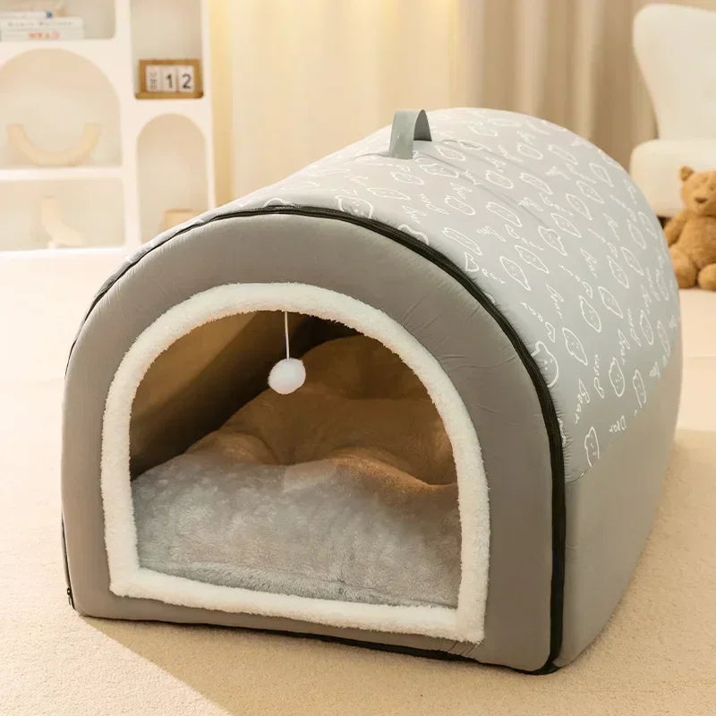 Hot Winter Warm Dog Removable Pet Sleeping House