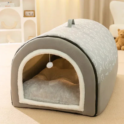 Hot Winter Warm Dog Removable Pet Sleeping House