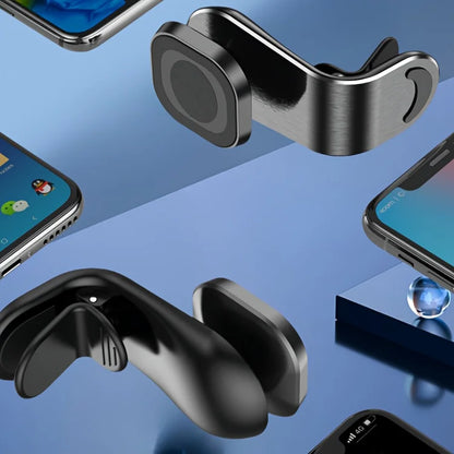 Universal Phone Holder Clip Car Air Vent Magnetic Mount Holder