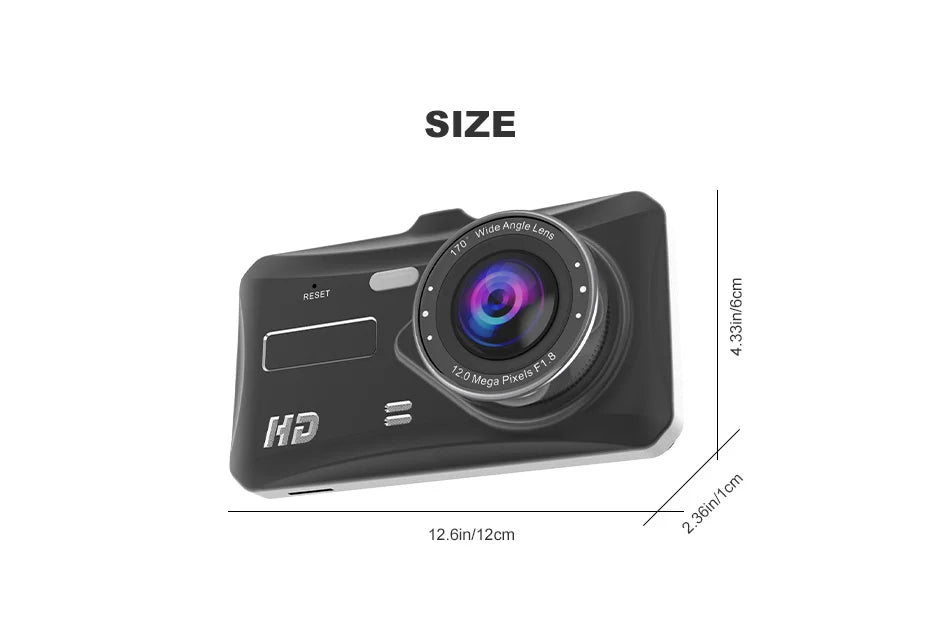Dash Cam Touch Sensitive Dash Camera WDR G sensor