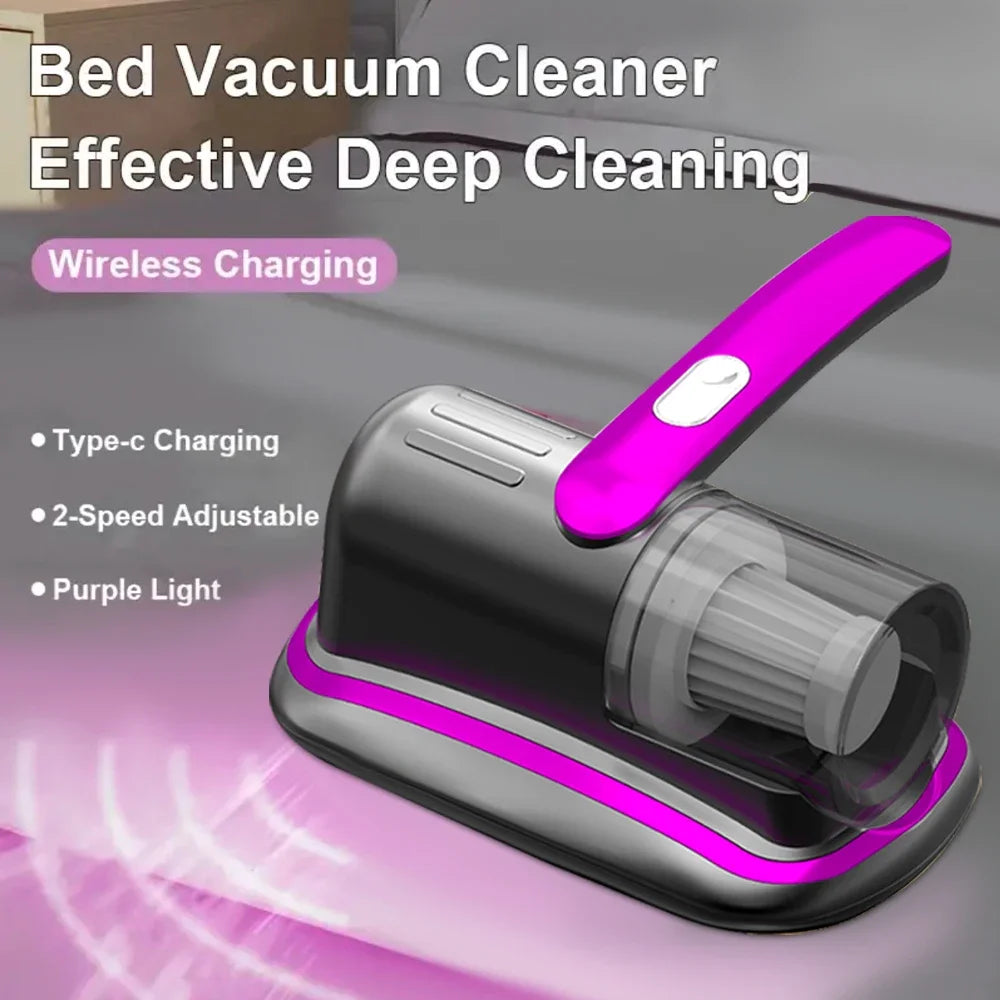 Wireless Handheld Mattress Vacuum Cleaner with UV-C Light