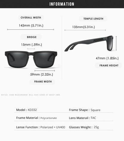 High Quality Original Brand Design Polarized Sunglasses