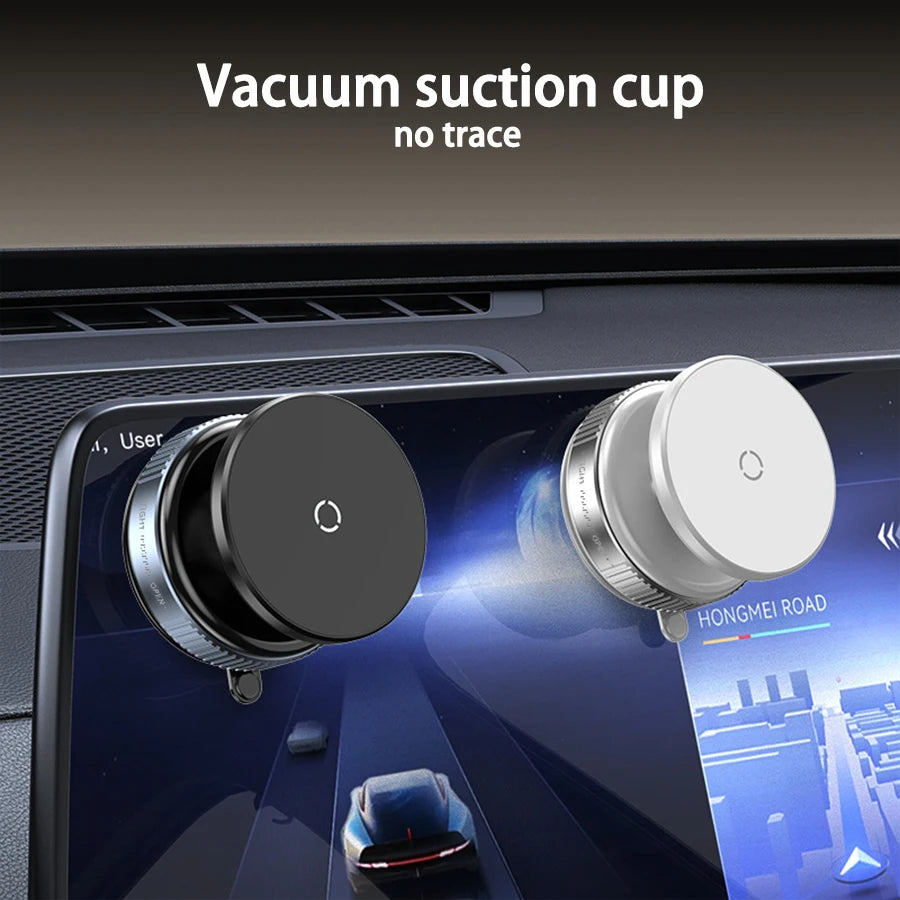 Car Phone Holder, Magsafe Magnetic Vacuum Intelligent Car Mount