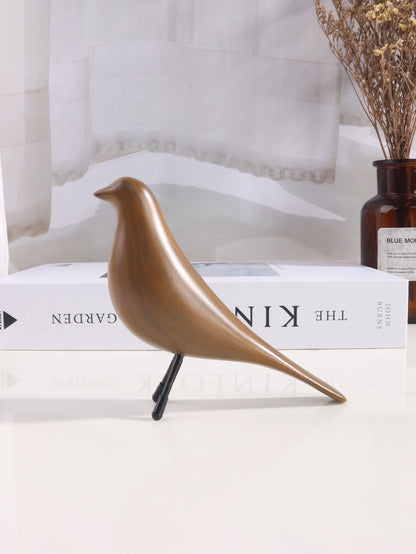 Nordic Style Minimalist Bird Sculpture Resin Craft Artwork