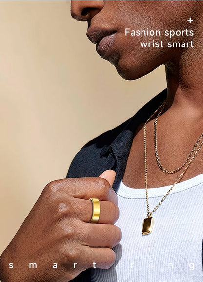 New Smart Ring Heart Rate Blood Pressure Sleep Monitoring