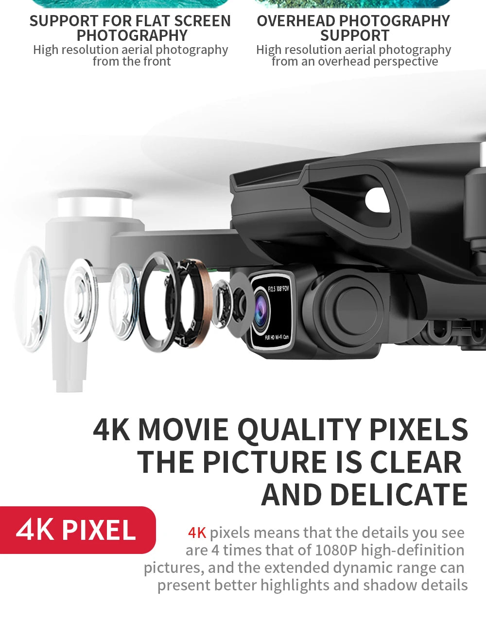 Professional Drone 5G WIFI Aerial Photography Helicopters