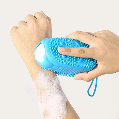 Double Side Silicone Bubble Bath Body Brush