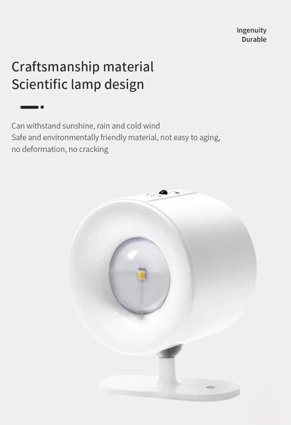 Modern Magnetic LED Wall Lamp Rechargeable 360° Rotation