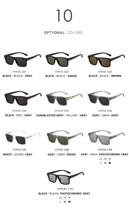 Outdoor Sports Polarized Men's Sunglasses UV Resistant