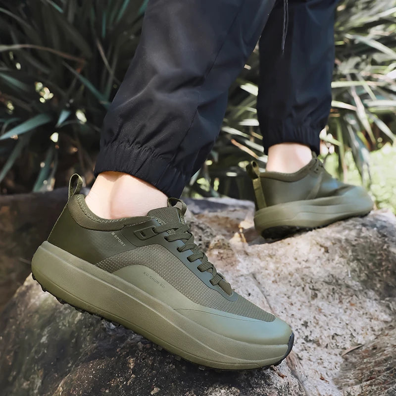 Men Women Hiking Breathable Trekking Jogging Walking Shoes