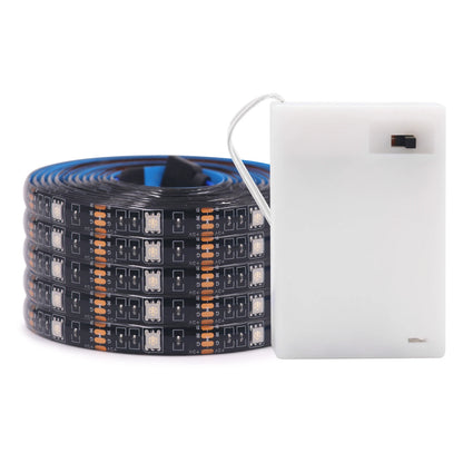 3AA Battery Power RGB Led Strip Light 5V 5050 TV Backlight