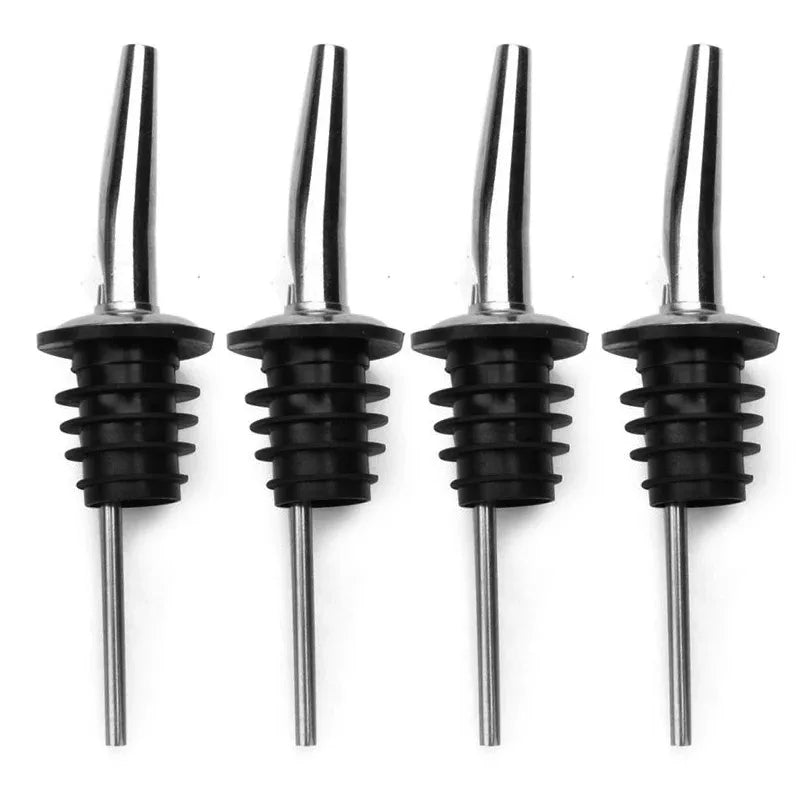 1/2/3/4Pcs Stainless Steel Wine Bottle Stopper Olive Oil