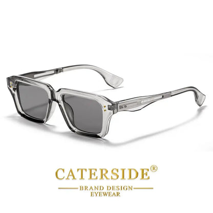 New Men's Square Sunglasses Premium PC Frame Eyewear