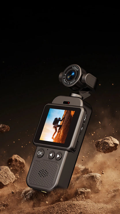Lenovo 360° Handheld Chest Mount Action Cam 1080P HD