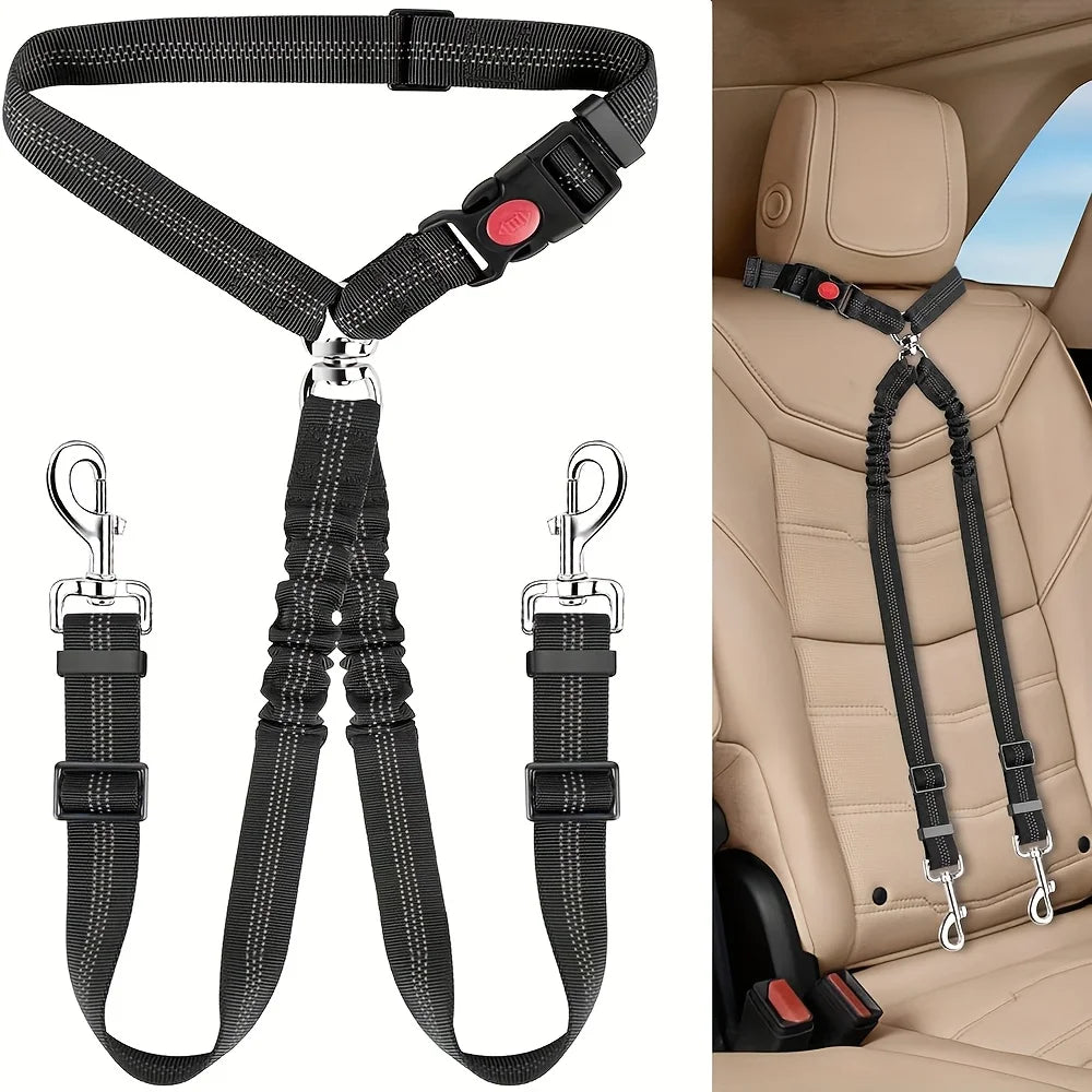 Dog Seat Belt for Car,Dog Car Harness Seatbelt
