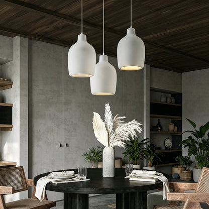 Wabi Sabi Ceiling Pendant Light Nordic LED Chandelier for Living Dining Room