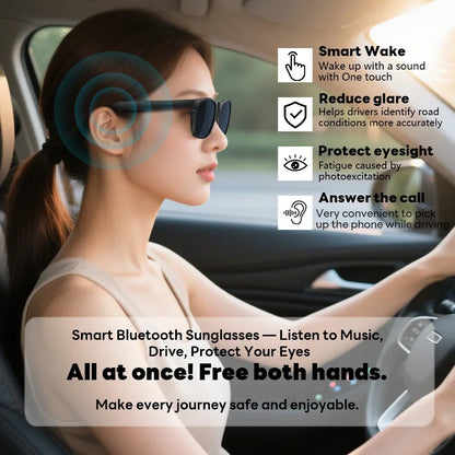 Lenovo AI Smart Wireless Glasses Bluetooth Sunglasses